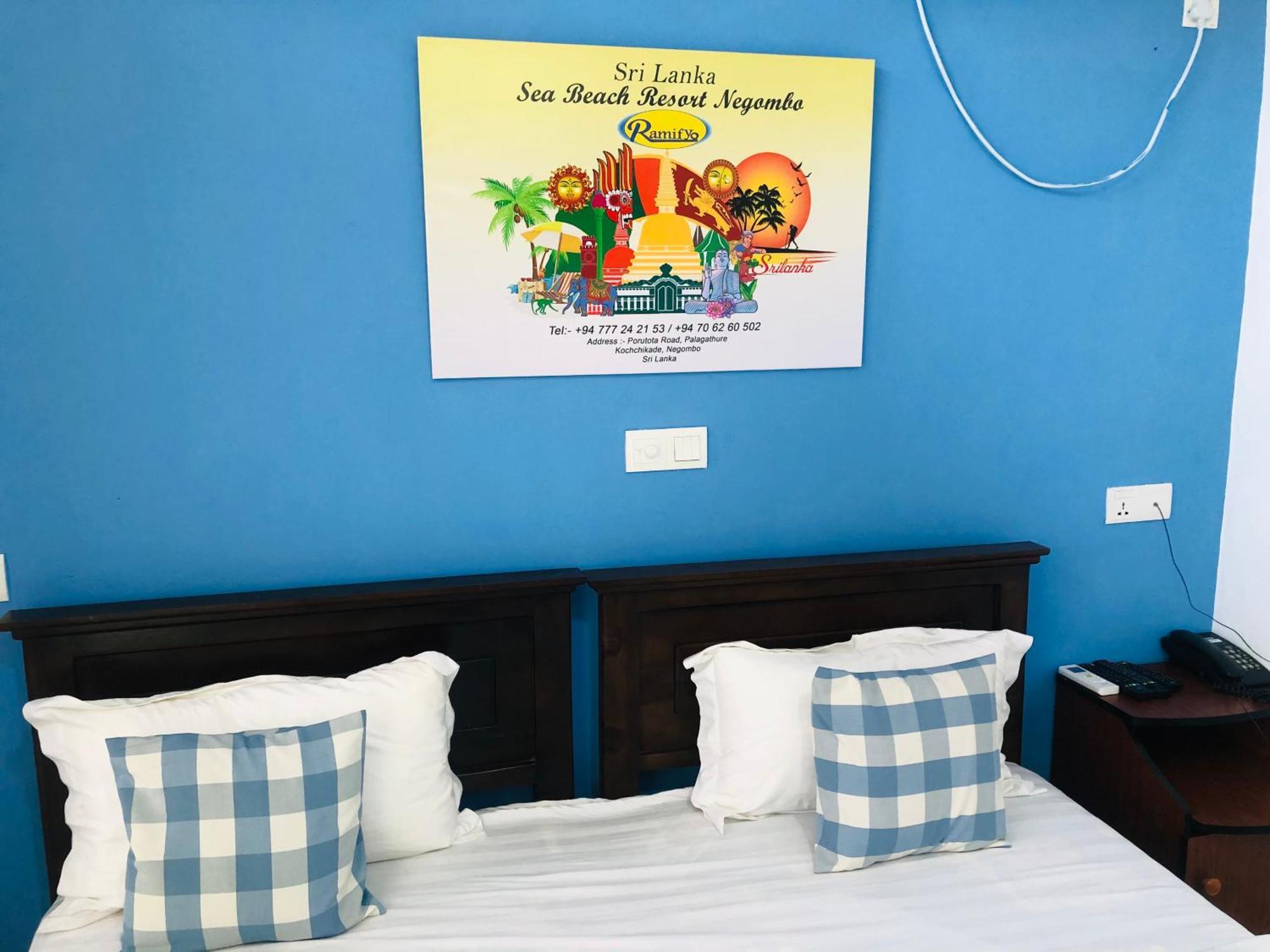 Sea Beach Resort Negombo Eksteriør bilde